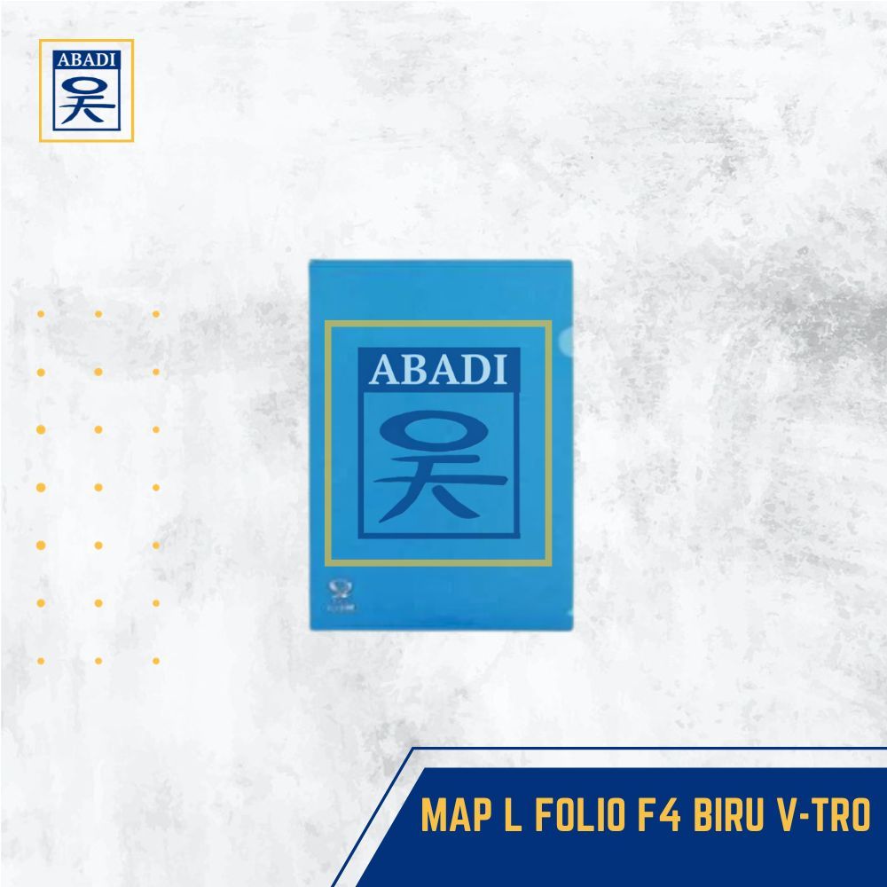 

MAP L FOLIO F4 BIRU V-TRO