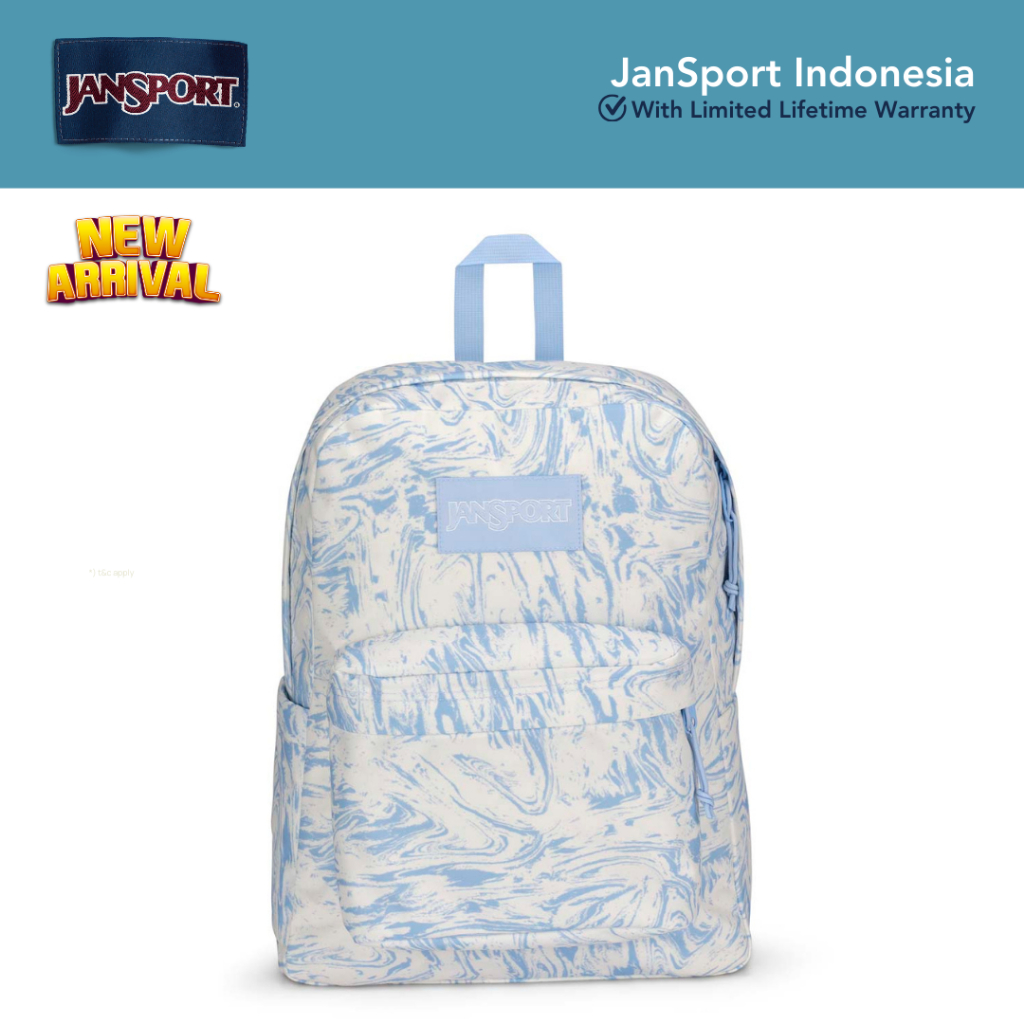 JanSport Tas Ransel / Backpack / Daypack SuperBreak Marbled Motion