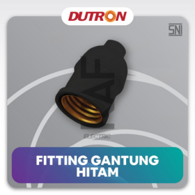 DUTRON FITTING GANTUNG HITAM