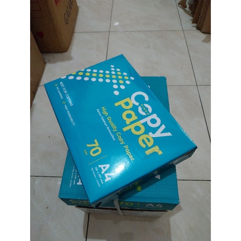 

(1 rim) Kertas HVS A4 70gr Copy Paper