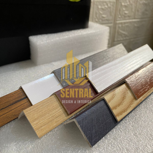 LIST WPC 1,5 M List siku L WPC wall panel / penutup wall panel WPC termurah / List WPC