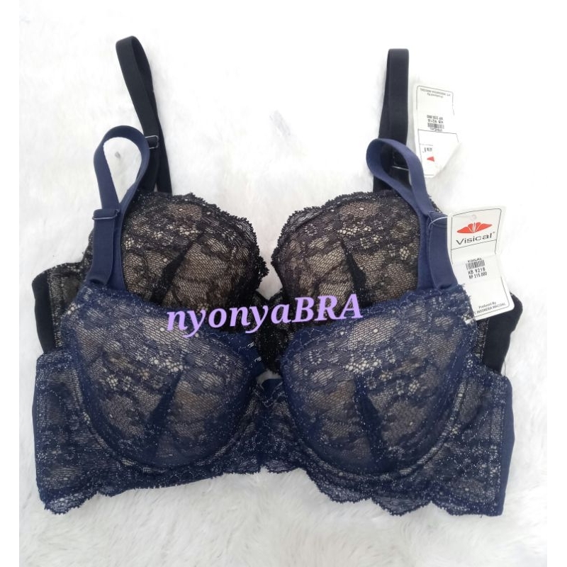 Visical by wacoal bra berkawat cup B,C, 34,36,38, KB9218