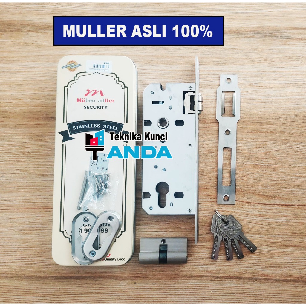 Kunci Muller Kupu tarung Body only - Bodi Kunci Muller Besar Original Asli Muller - Body Pelor