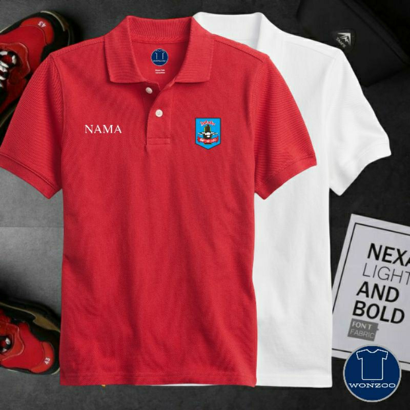 KAOS POLO PENCAK SILAT MERPATI PUTIH  PREMIUM QUALITY