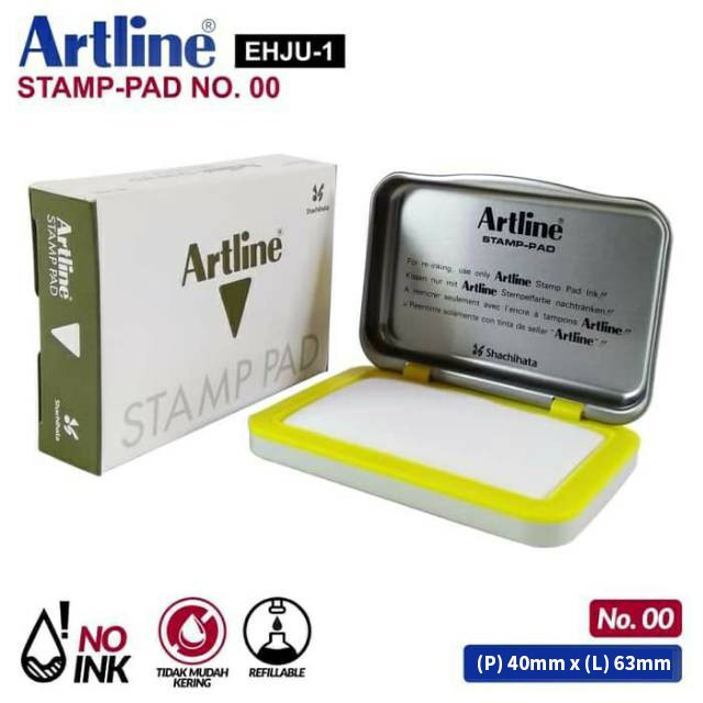 

ARTLINE Stamp pad / Bak stempel no 0 EHJU-1