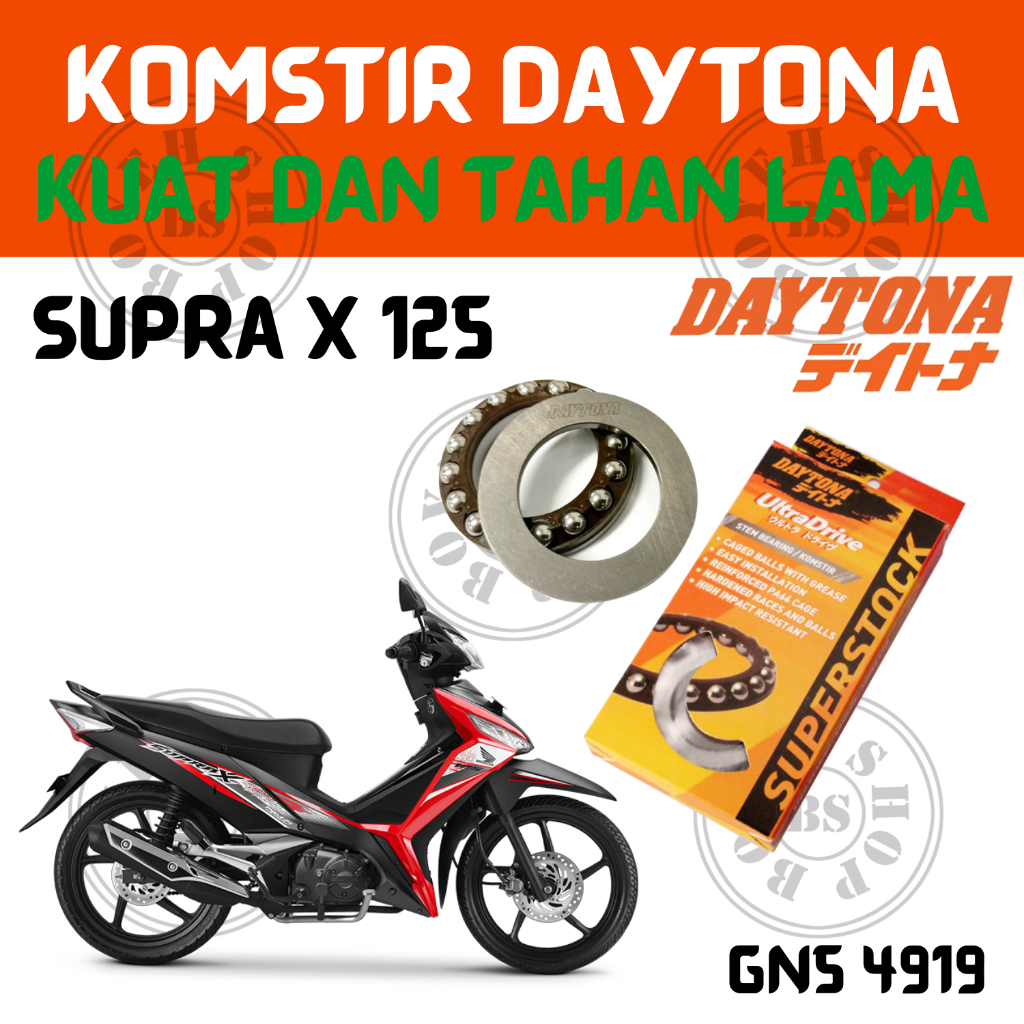 Komstir Supra X 125 Daytona Original 4919