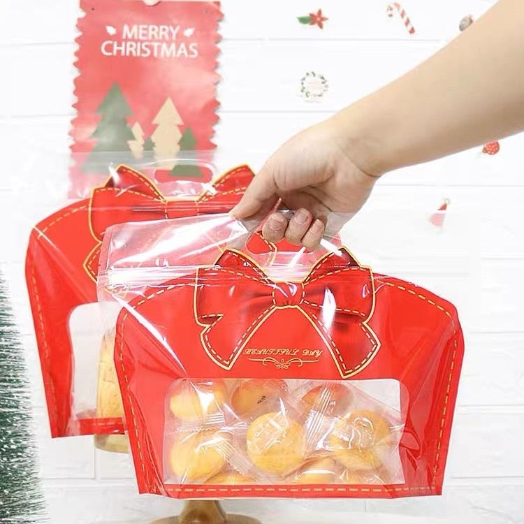 

ZIPPER BESAR COCOK UNTUK HAMPERS IMLEK SINCIA NATAL UKURAN BESAR / PLASTIK ROTI MOTIF PITA RIBBON HAMPERS MEWAH SERBAGUNA