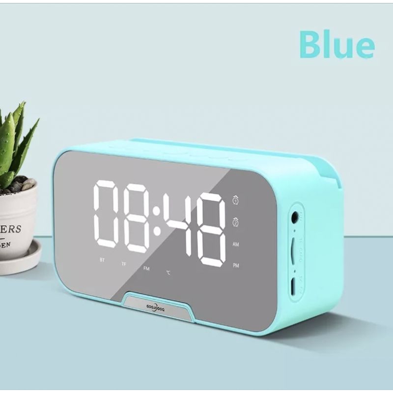 02 Speaker Bluetooth Jam Digital Radio Bluetooth Jam Beker weker alarm