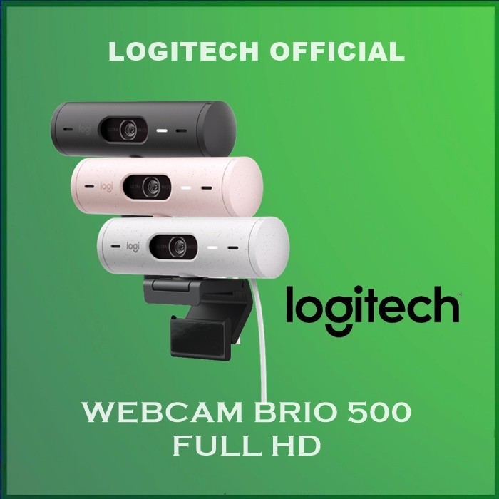 Logitech Brio 500 Full HD Webcam with privacy shutter - Brio500