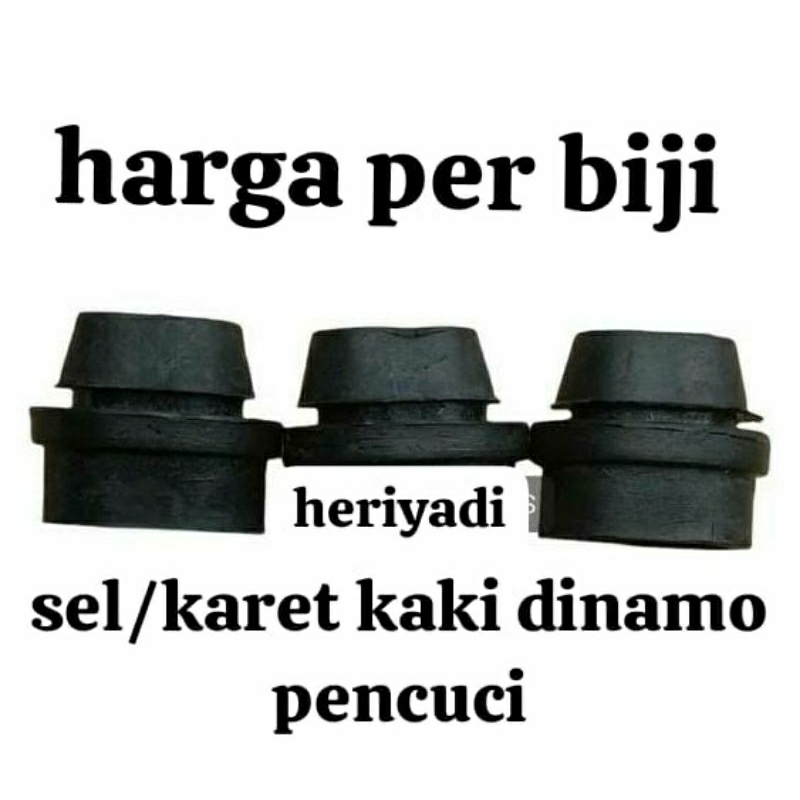 karet sel dudukan/kaki dinamo mesin cuci SHARP /POLYTRON