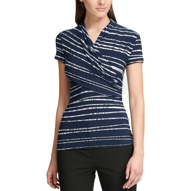 17281 DKNY Atasan Blouse Wanita Dewasa