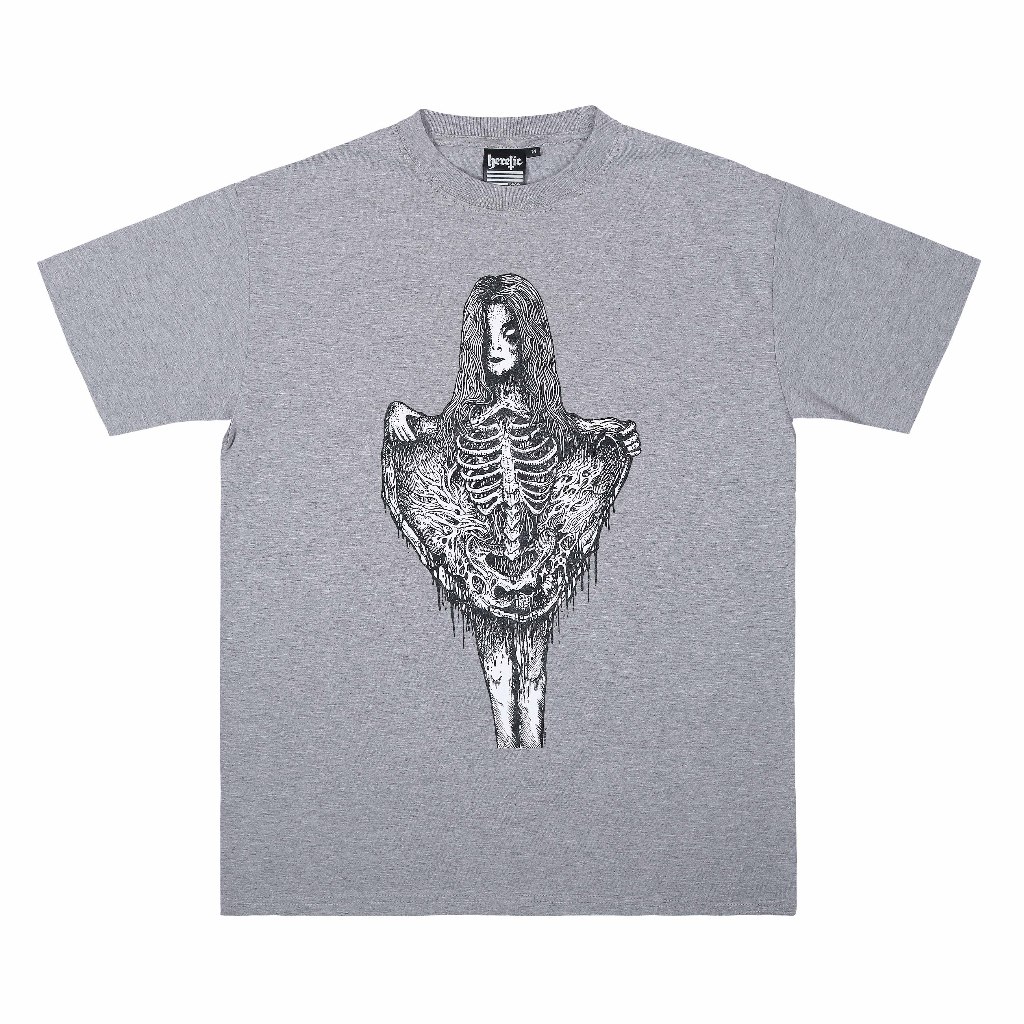Heretic - T-shirt - Mortem Grey Misty