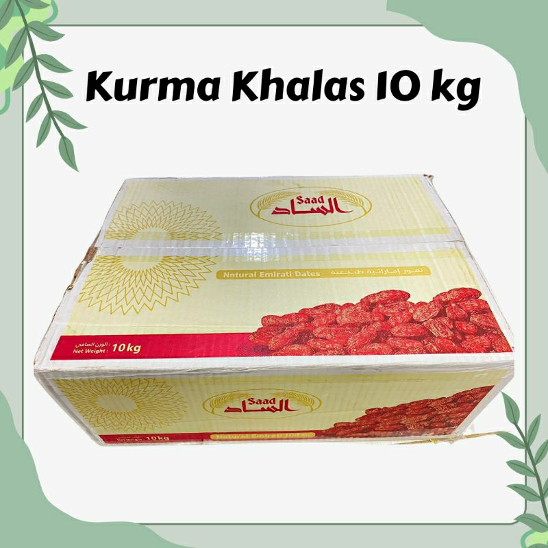 

Kurma Khalas Saad OLEH OLEH HAJI DAN UMROH KURMA MURAH 10 Kg
