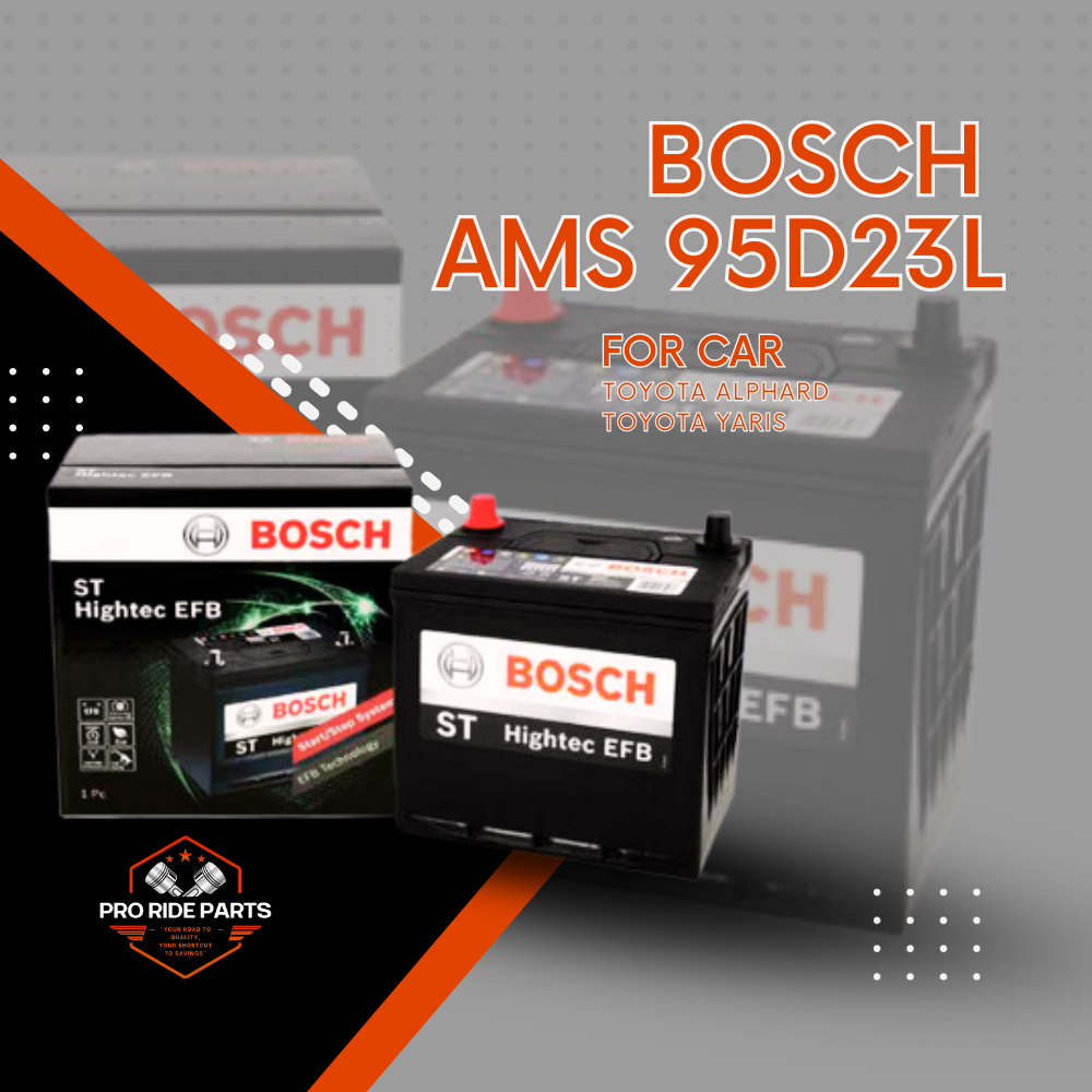 Accu Aki BOSCH Quick Engine Stop Q85L 95D23L Alphard Yaris HondaToyota DELICCA