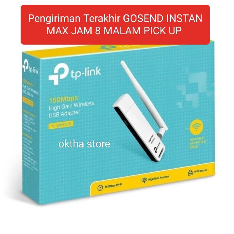 TP-Link TL-WN722N USB Wifi TPLINK / TP LINK TL WN722N /TL WN 722N 722