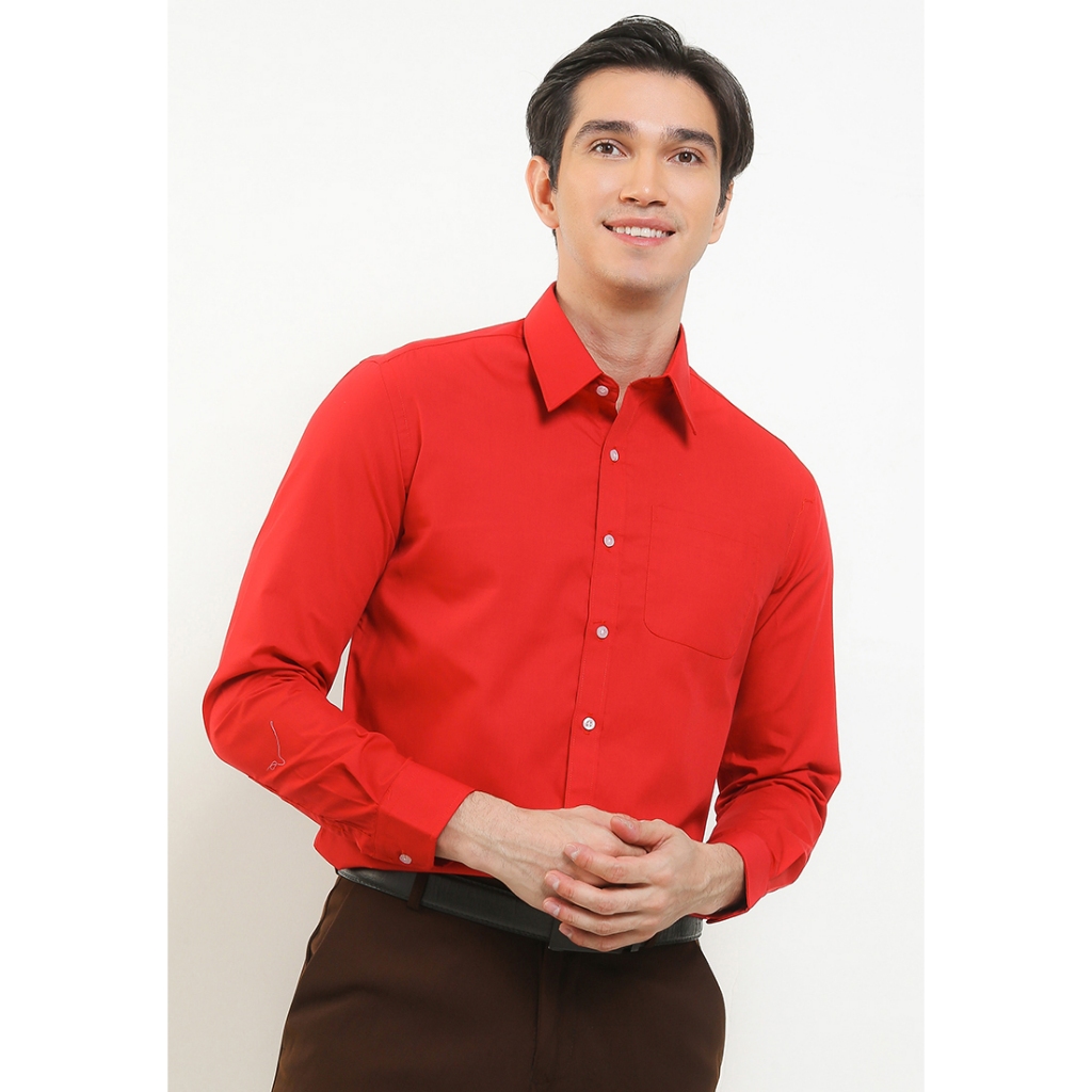ZL 75011 Zanetti Kemeja Basic Slim Fit Lengan Panjang