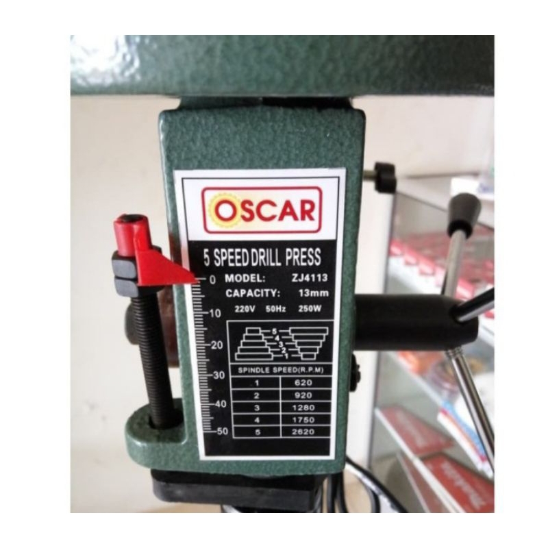 Mesin Bor Duduk Oscar