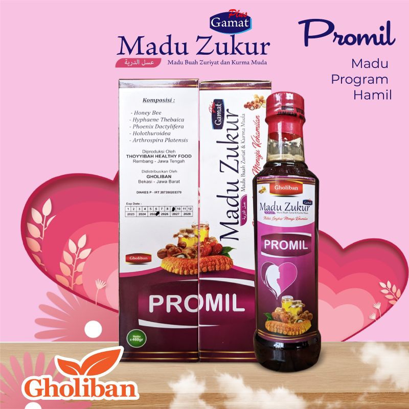 

Madu Promil Zuriat Gholiban 460g