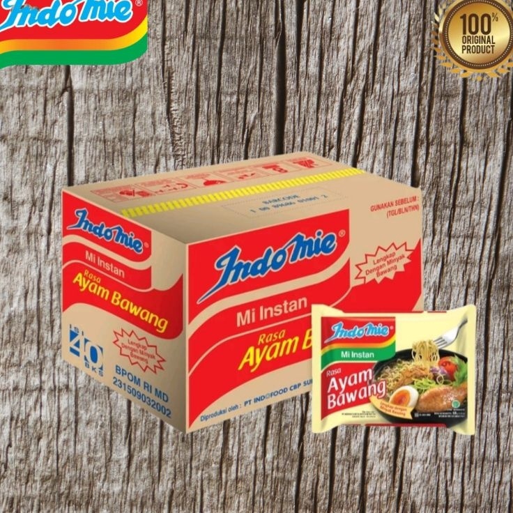 

Diminati 1 Dus Isi 40 Pcs | Indomie Kuah Ayam Bawang