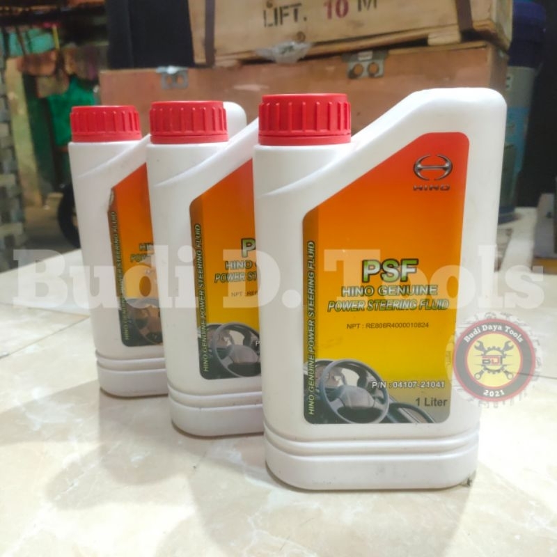 Power Steering Fluid PSF Hino Genuine Oli Kemudi Stir Mobil 1 Liter