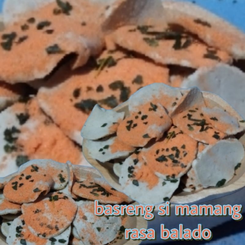 

basreng rasa balado ukuran 140 gram