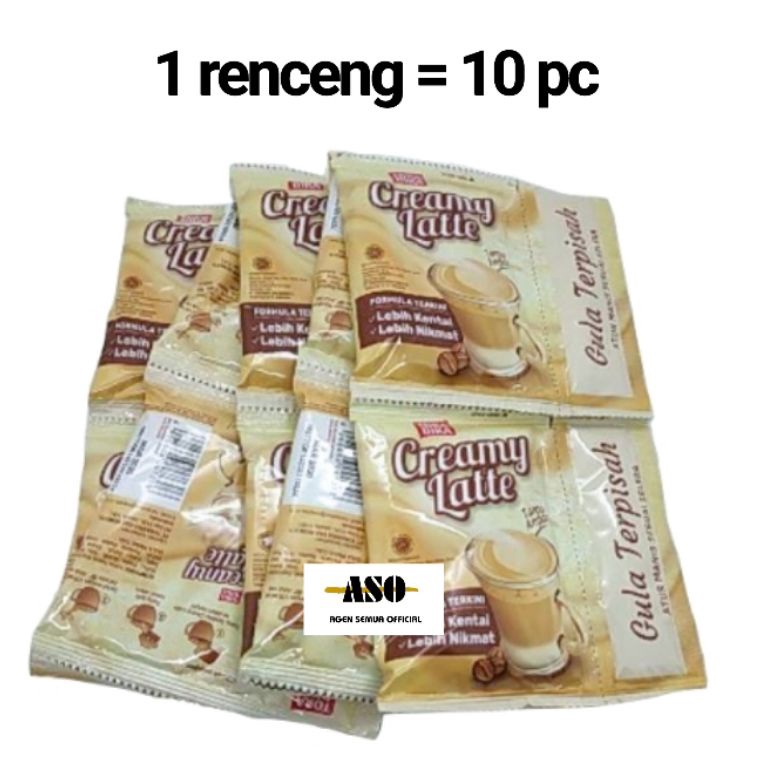 

Cuma Sehari Kopi TORABIKA CREAMY LATTE 25gr Renceng PROMO !!!!