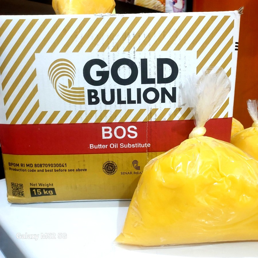 

BOS / BUTTER OIL SUBTITUTE / ROOM BUTTER GOLD BULLION REPACK 250 GR