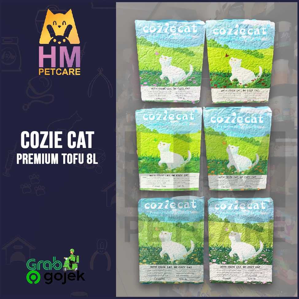 TREN TERBARU COZIE CAT Pasir Soya Tofu 8 Liter Cozie Cat Premium Tofu Soya 8L