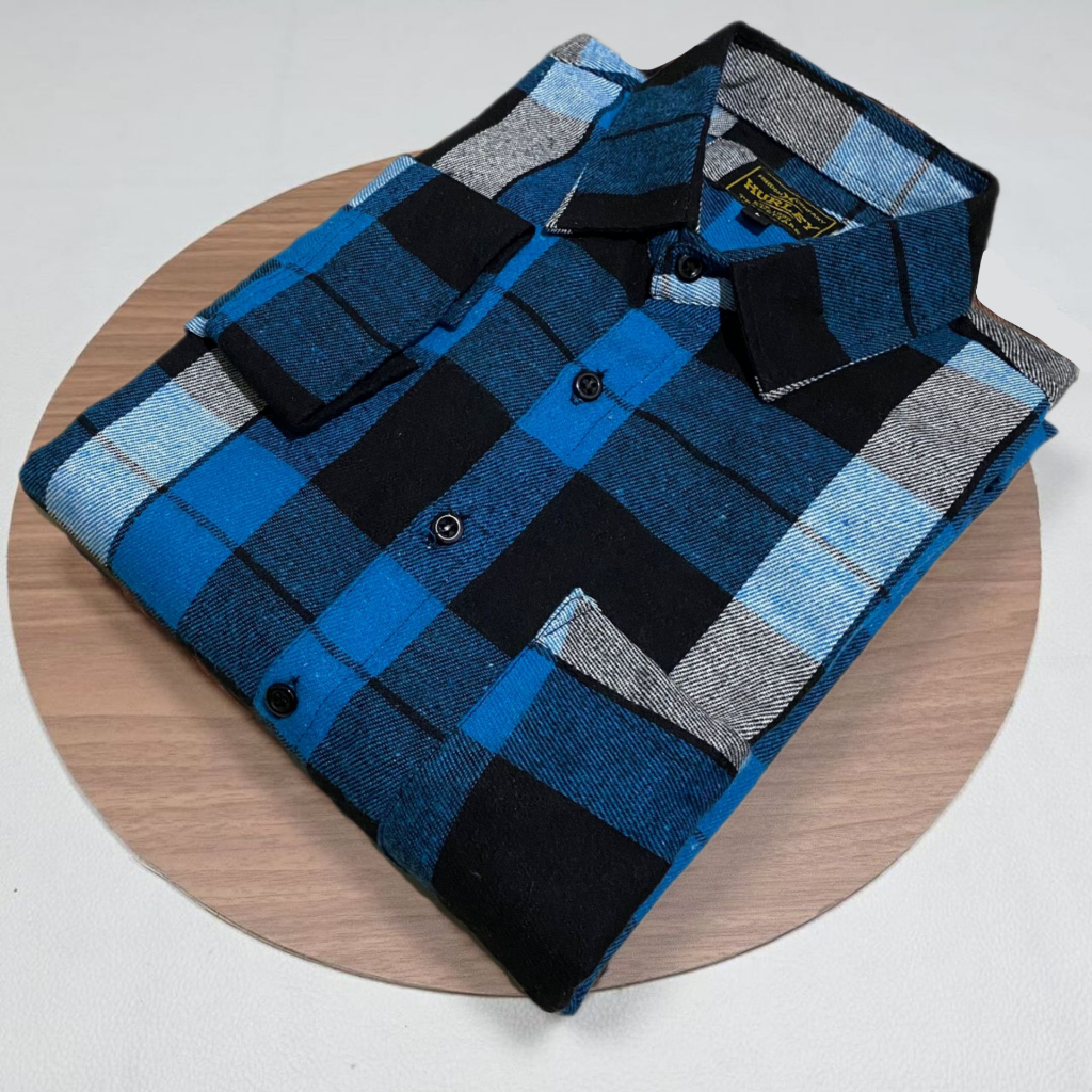 PROMO Kemeja Flanel Pria [MOTIF SULTAN] Lengan Panjang Distro (Ori) Motif Flanel Kotak Kotak / Hem F