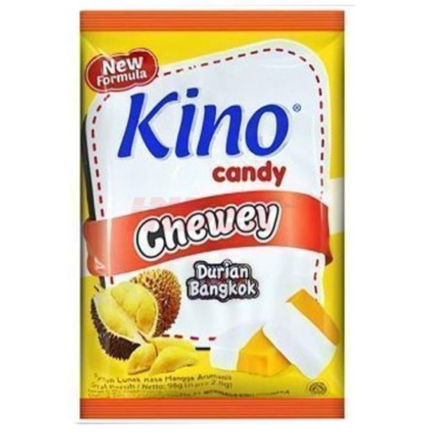 

Permen Kino Candy Chewey rasa Durian Bangkok 125 gram - Permen Lunak Pelega Tenggorokan