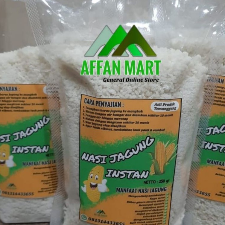 

Super deal Sego nasi jagung putih / geritan / nasi ampok pulen - 500 gr