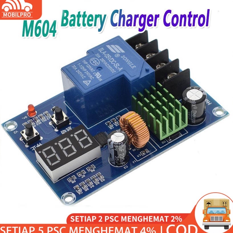 Dijual Battery Charger Control Module 6-60V XH-M604 kontroller Cas Baterai 12V 24V 48V xh-m604 Sakla
