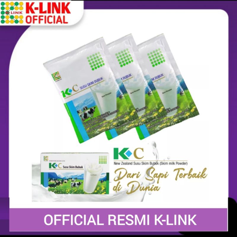 

Susu Skim Bubuk K-link K C Kolustrum Colustrum New Zealand Milk Powder Original Rendah Lemak