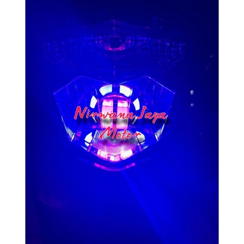 Reflektor Lampu Depan Beat Esp 2016-2019 Projie Daymaker Kualitas Terbaik