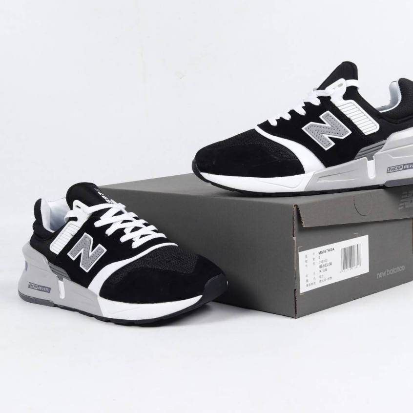 Sepatu NB New Balance 997 Black White - Sneakers New Balance