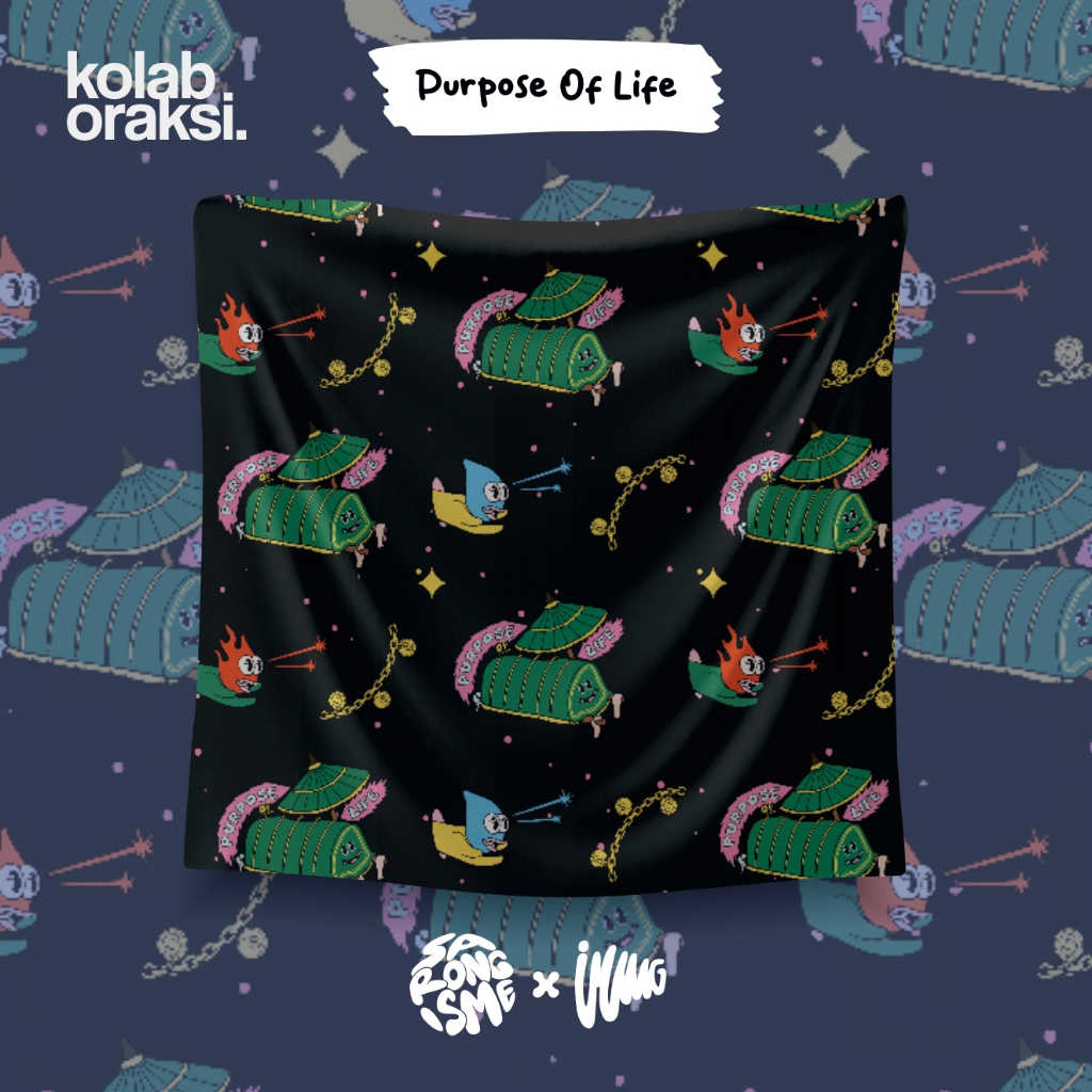 Sarung Purpose Of Life | Sarongisme x Iyungsunyoto