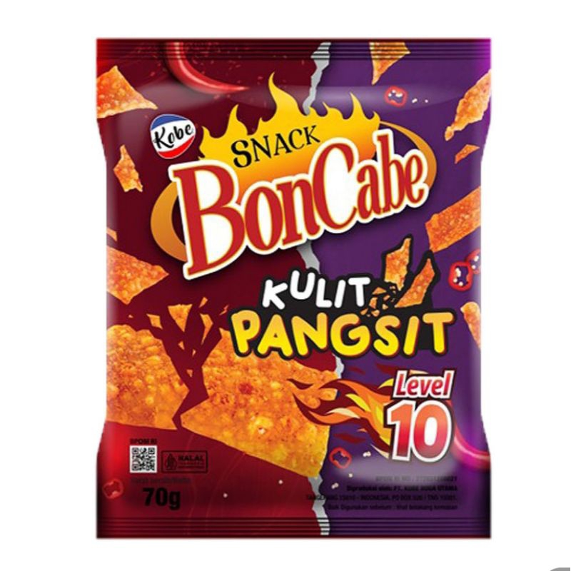 

baru BonCabe Snack Kulit Pangsit Level 10 70g