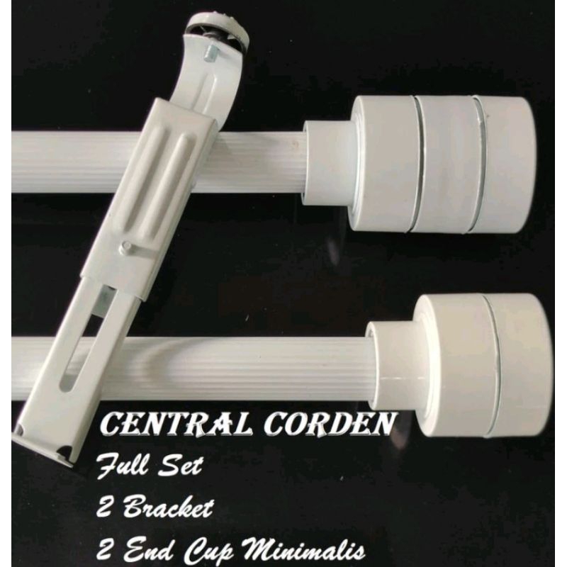BESI GORDEN MINIMALIS FUL SET/BATANG GORDEN MINIMALIS/BESI GORDEN WARNA PUTIH