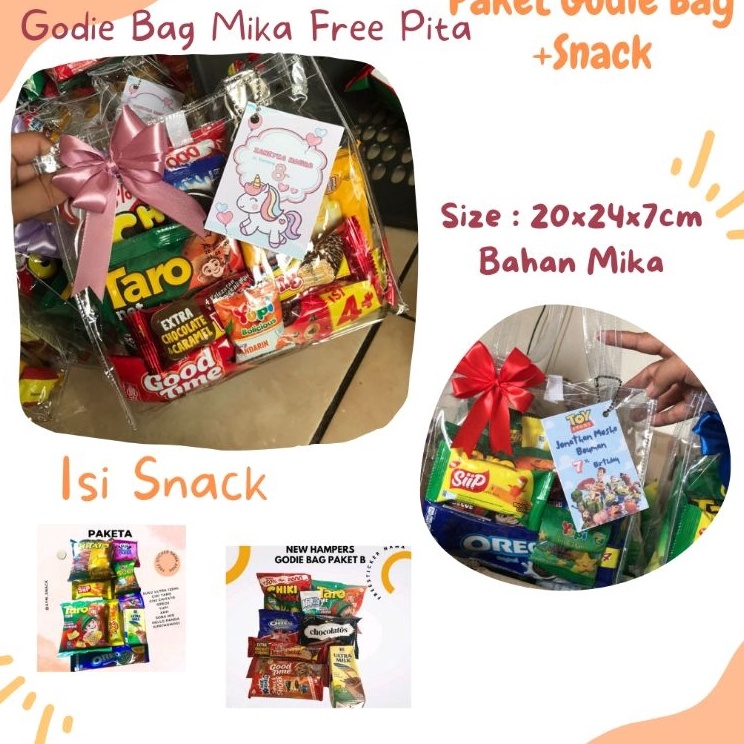 

HQXN5547 XC26619 Hampers Ulang Tahun Anak Godie Bag Ultah Anak Murah Lengkap