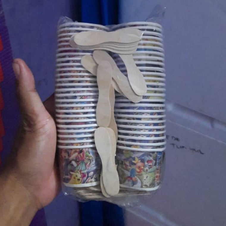 

GWMG8315 Stok terbaru cup eskrim karakter