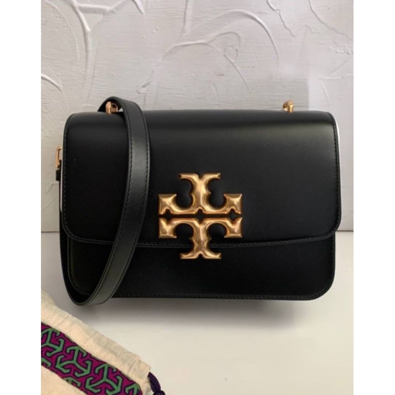 Tory Burch Eleanor Medium Shoulder Bag Black