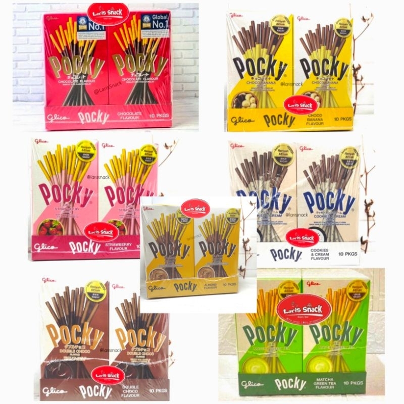 

Pocky Stick Glico All Varian 47gr Gede (1 pack isi 10 Pcs)