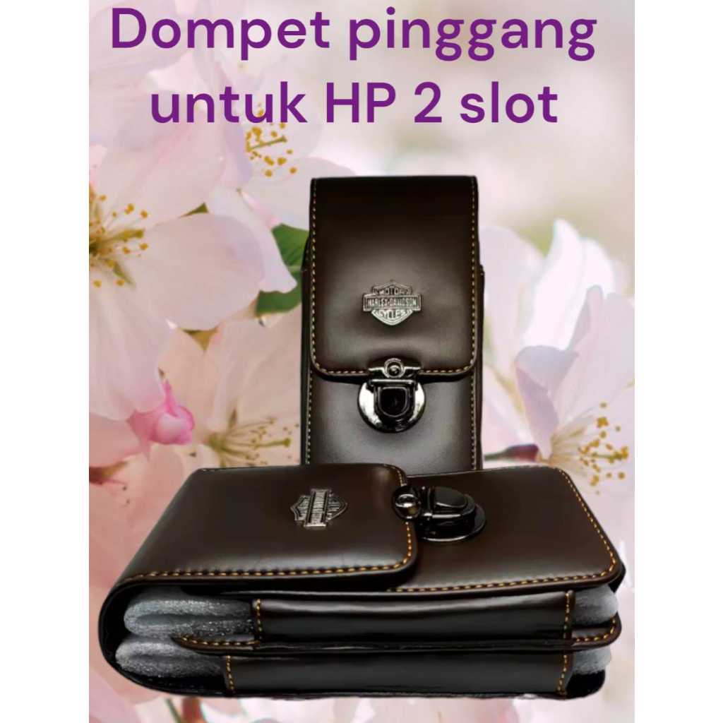 GEBYAR PROMO DOMPET HP PINGGANG PRIA 2 SLOT UKURAN 7 "inch // SARUNG HP PINGGANG 1 RUANG KULIT // SA