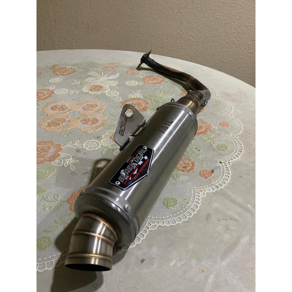 Knalpot Black Devil New Model R2 Seca