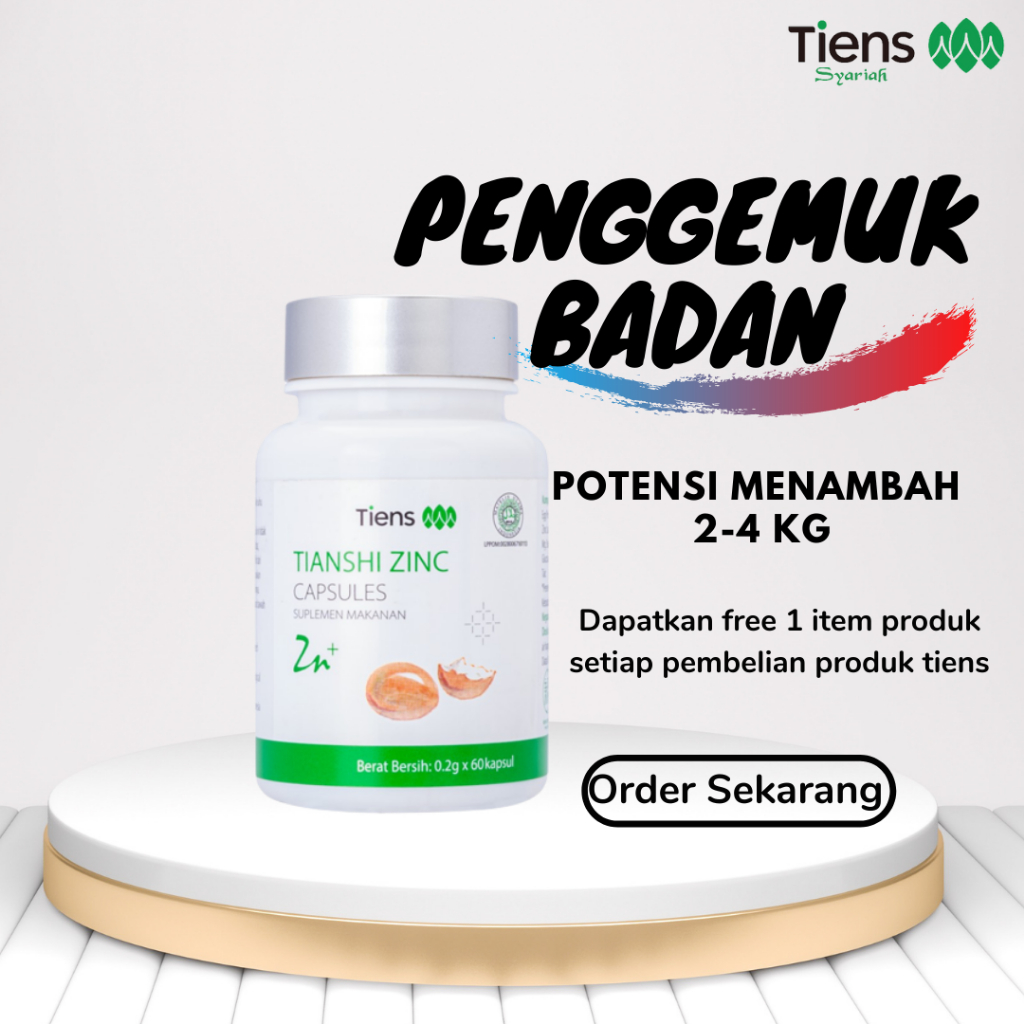 SUPLEMEN PENGGEMUK BADAN TIENS/SUPLEMEN PENAMBAH NAFSU MAKAN ANAK DAN DEWASA