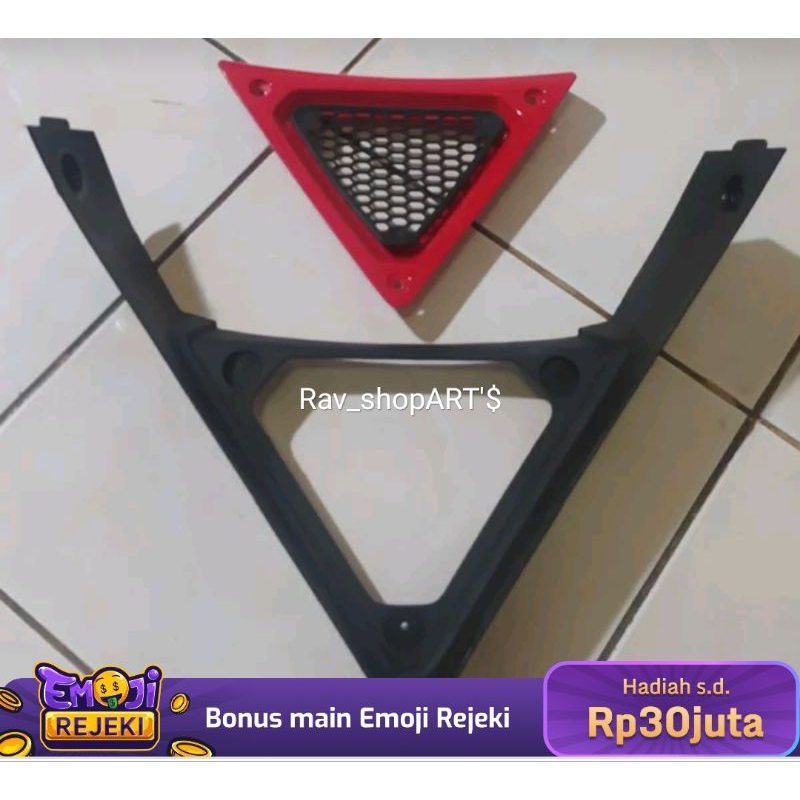 Fairing Segitiga bodi bawah depan MEGELLI 250 segitiga undercowl Ori