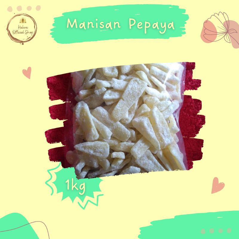 

[1 kg] Manisan Buah Pepaya/Papaya