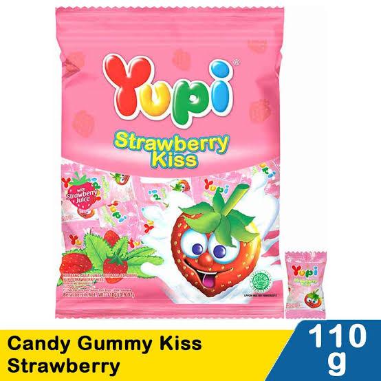 

Yupi Stroberi Kiss Bag 120 gr