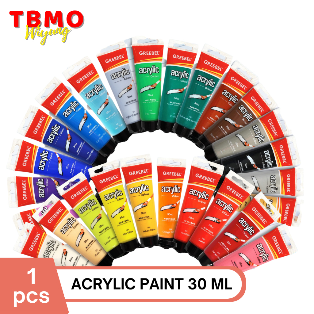 

Cat Akrilik Greebel Acrylic Colour Paint 30ml - Pcs