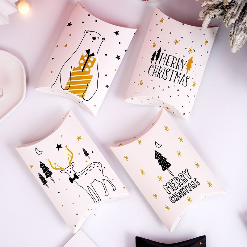 

PILLOW BOX MINI NATAL MERRY CHRISTMAS HAMPER NATAL BOX NB17